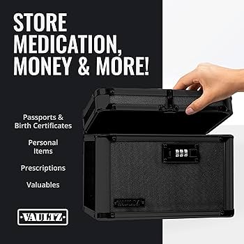 Amazon.com : Vaultz Combination Lock Box - Pack of 1-10 x